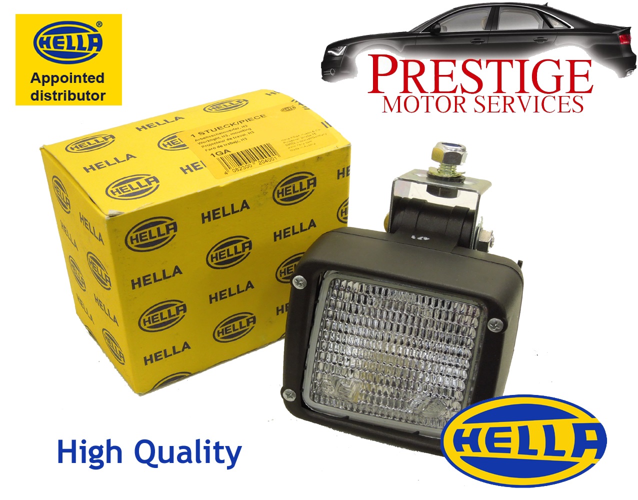 HELLA 9DX 859 560-001 Reflector rotating beacon
