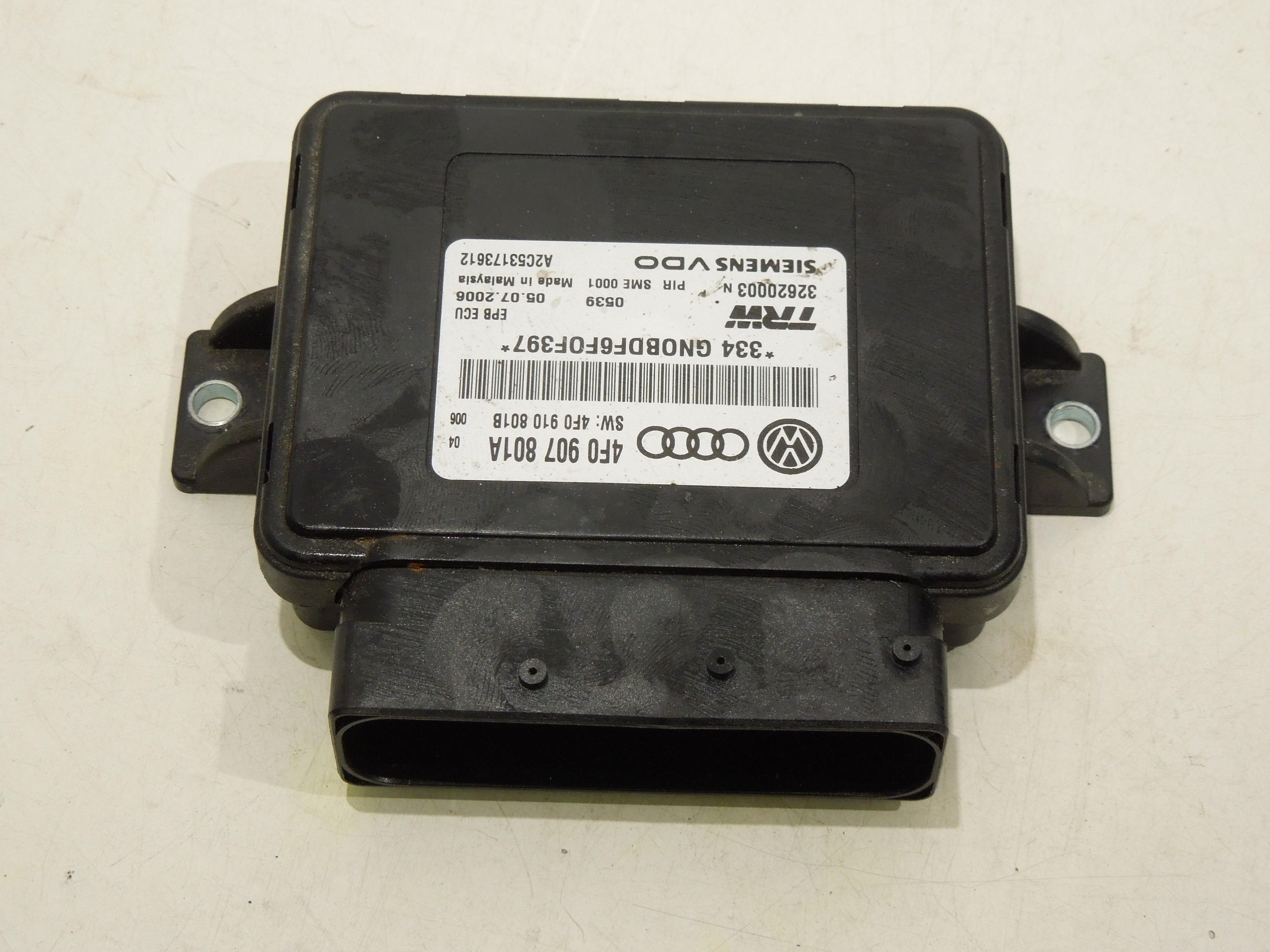 Audi A6 C6 Electronic Parking Hand Brake ECU Controller 4E0910801B