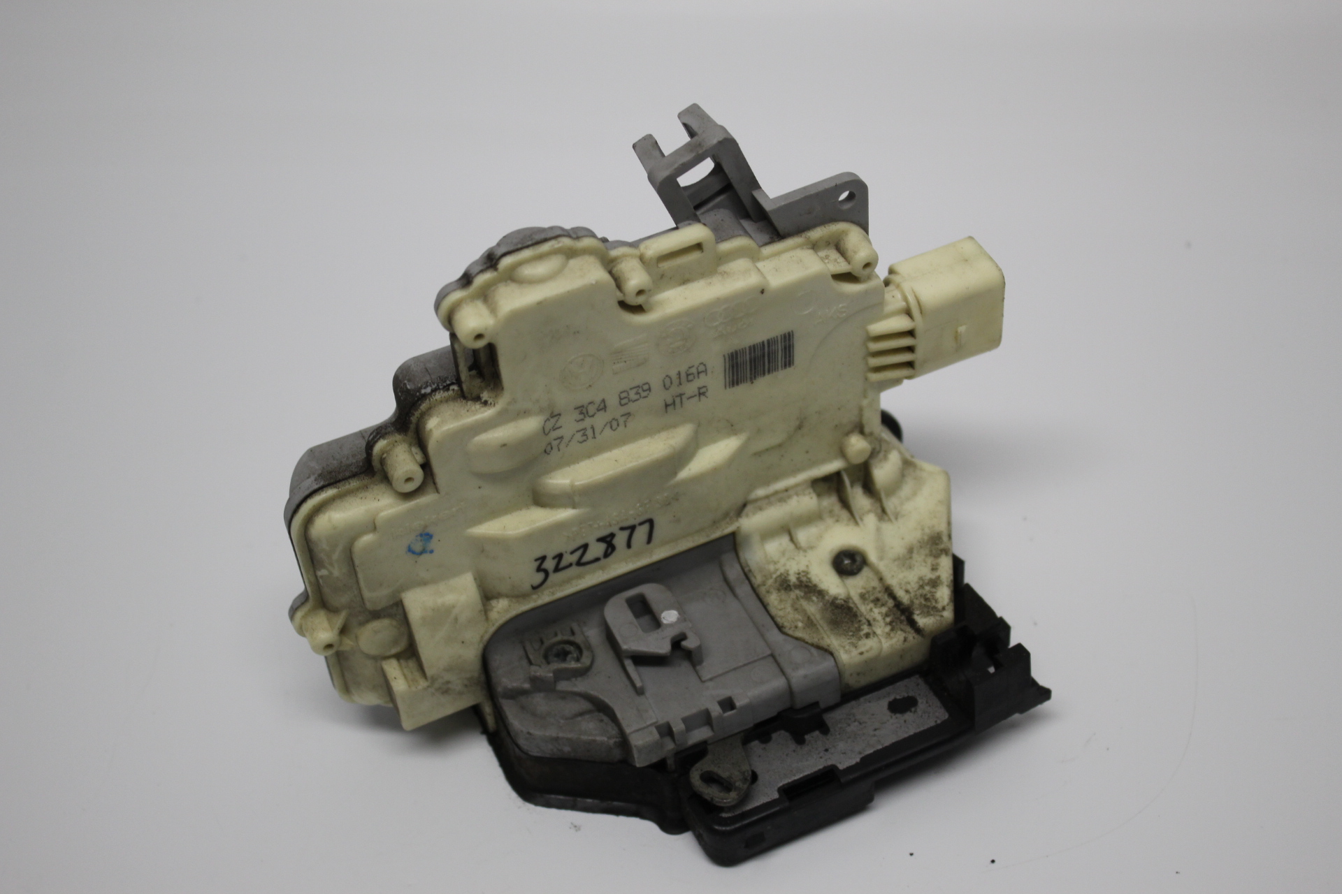 VW Passat B6 OS Right Rear Door Locking Mechanism 3C4839016A eBay