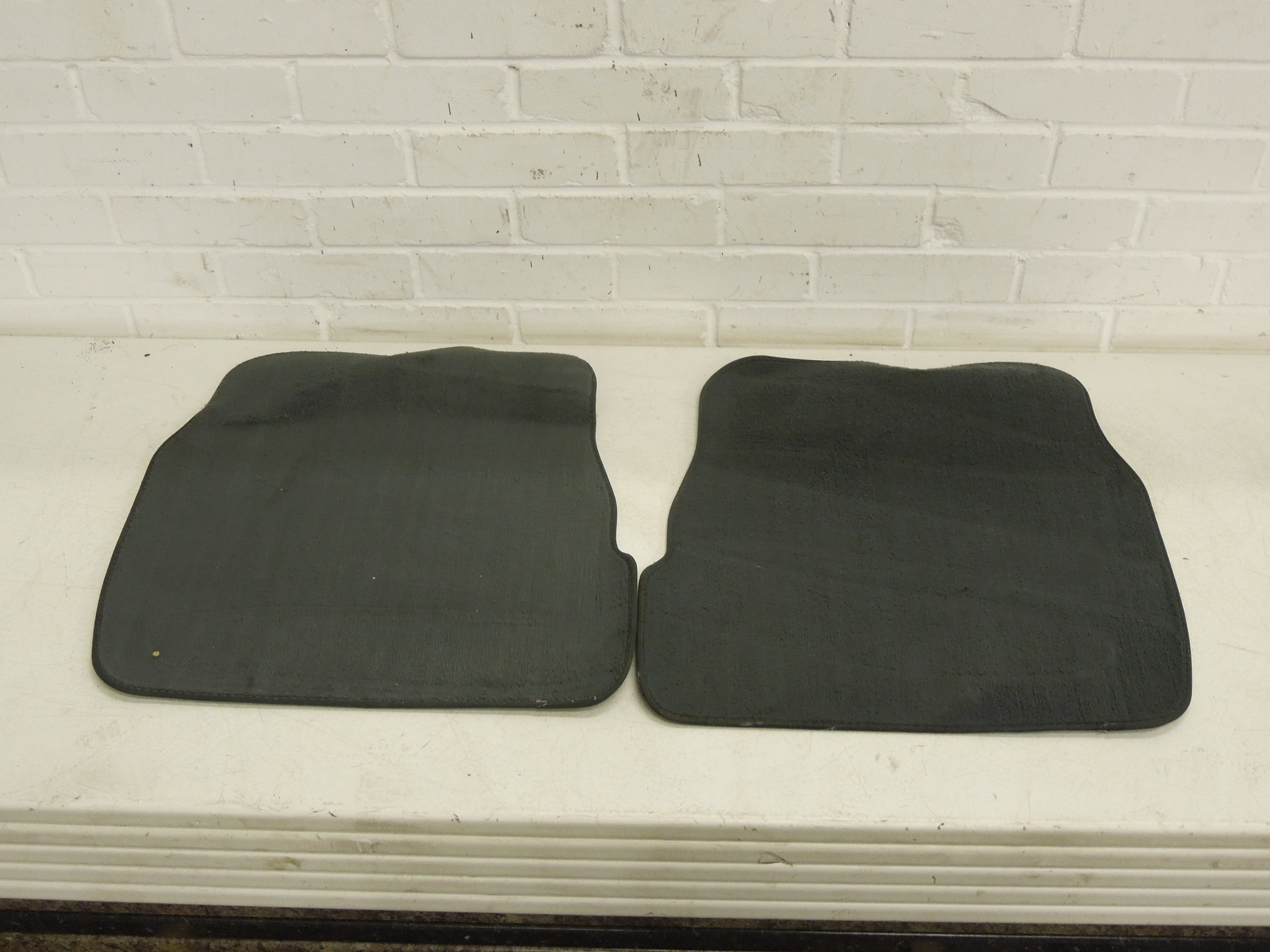 Audi A6 C5 Green Pair Of Rear Carpet Floor Mats Ebay