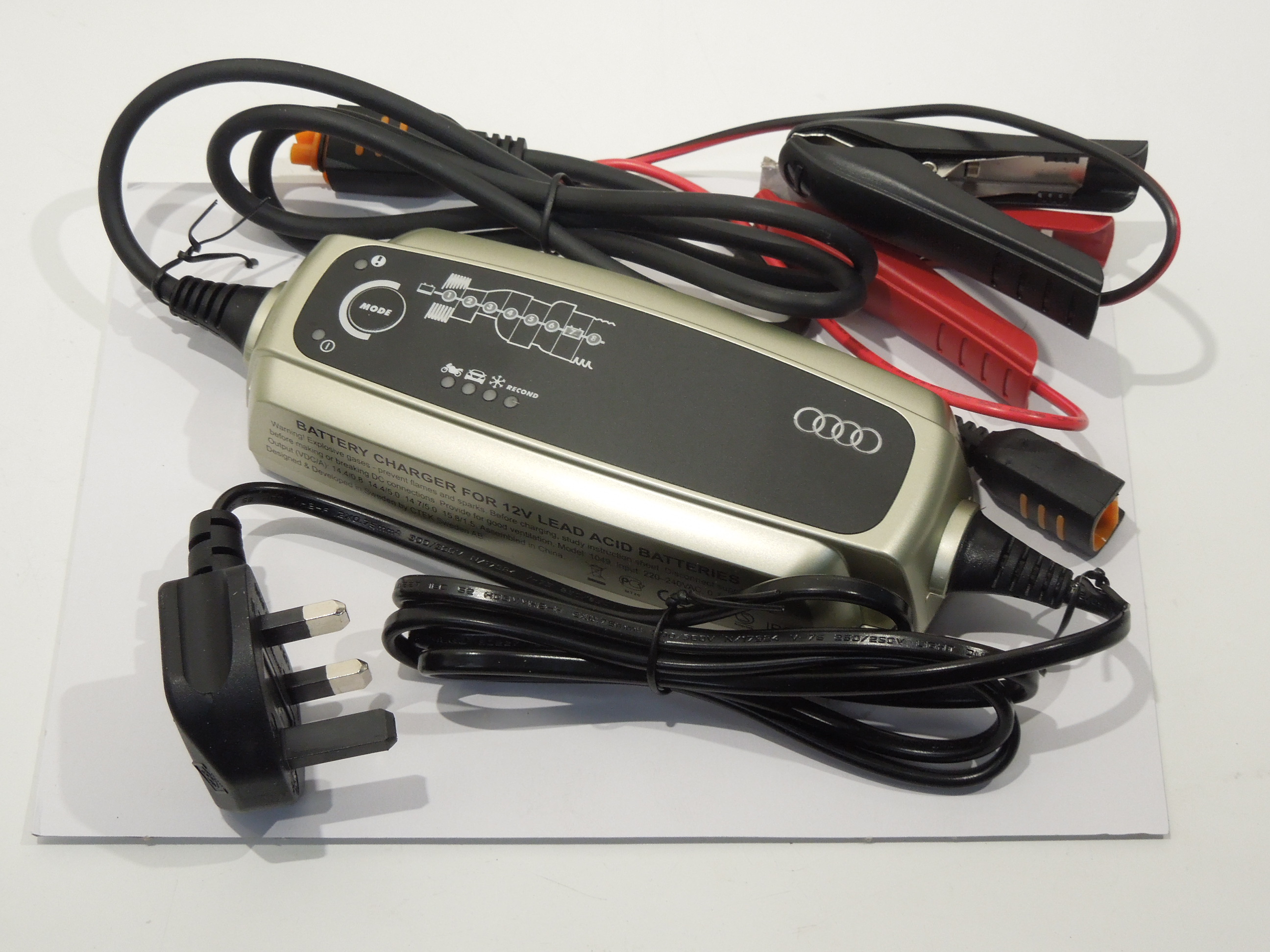 Audi CTEK Battery Charger Conditioner Genuine 420093050E for sale