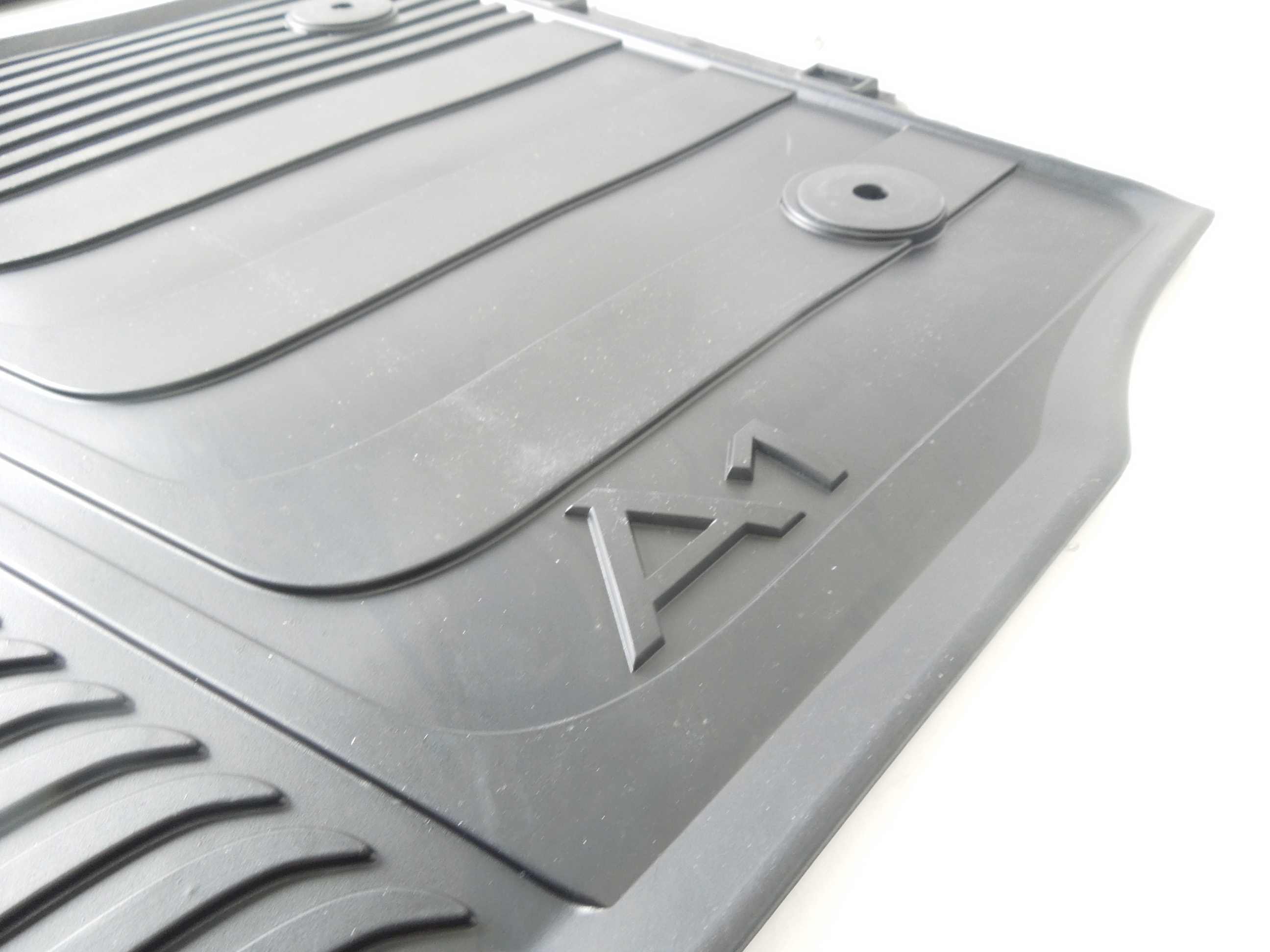 Audi A1 8X Pair Front Genuine Rubber Floor Over Mats New Genuine 8X2061501041 eBay