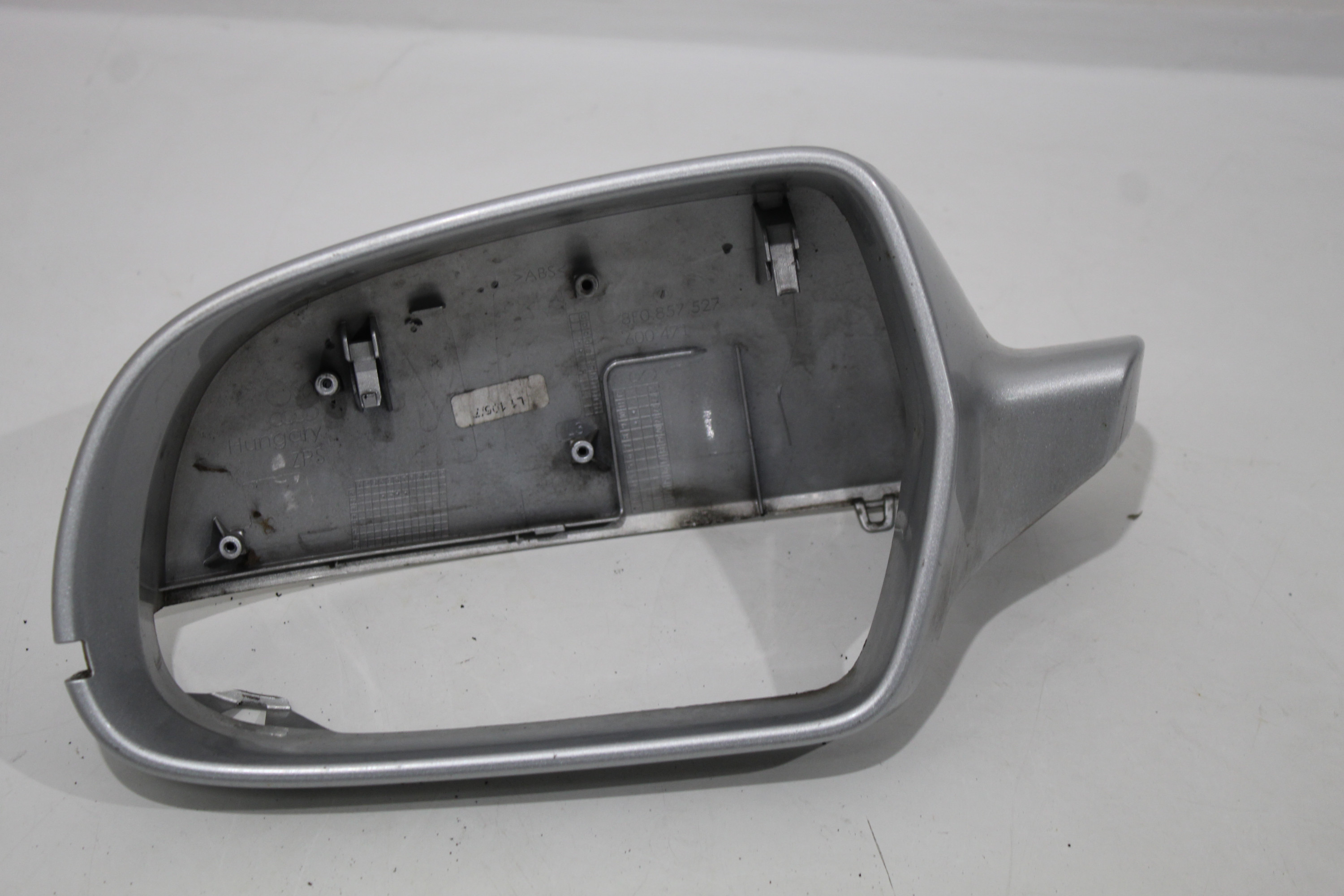 AUDI A4 B8 A5 NS Left Door Wing Mirror Housing Cover Silver 8F0857527 £